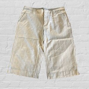 Banana Republic Vintage Pin Striped Bermuda Shorts